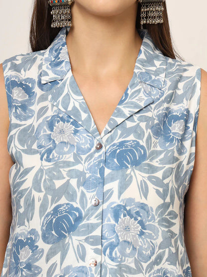 Divena Cream Printed Rayon Fabric Straight Kurta & Bottom in Seven Diff Colors