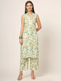 Divena Cream Printed Rayon Fabric Straight Kurta & Bottom in Seven Diff Colors