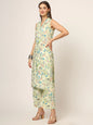 Divena Cream Printed Rayon Fabric Straight Kurta & Bottom in Seven Diff Colors