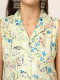 Divena Cream Printed Rayon Fabric Straight Kurta & Bottom in Seven Diff Colors