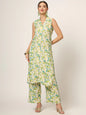 Divena Cream Printed Rayon Fabric Straight Kurta & Bottom in Seven Diff Colors