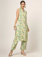 Divena Cream Printed Rayon Fabric Straight Kurta & Bottom in Seven Diff Colors