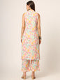 Divena Cream Printed Rayon Fabric Straight Kurta & Bottom in Seven Diff Colors