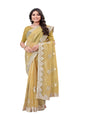 Shiny Select Partywear Lily Net Sarees Gold