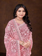 ShinySelect Partywear Women Georgette Sarees - Variant B Pink