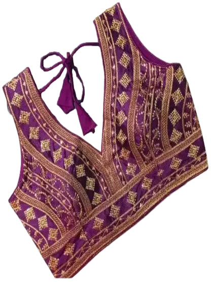 WT Zari & Sequence Heavy Work Blouse (38-40) in diff Four Colors